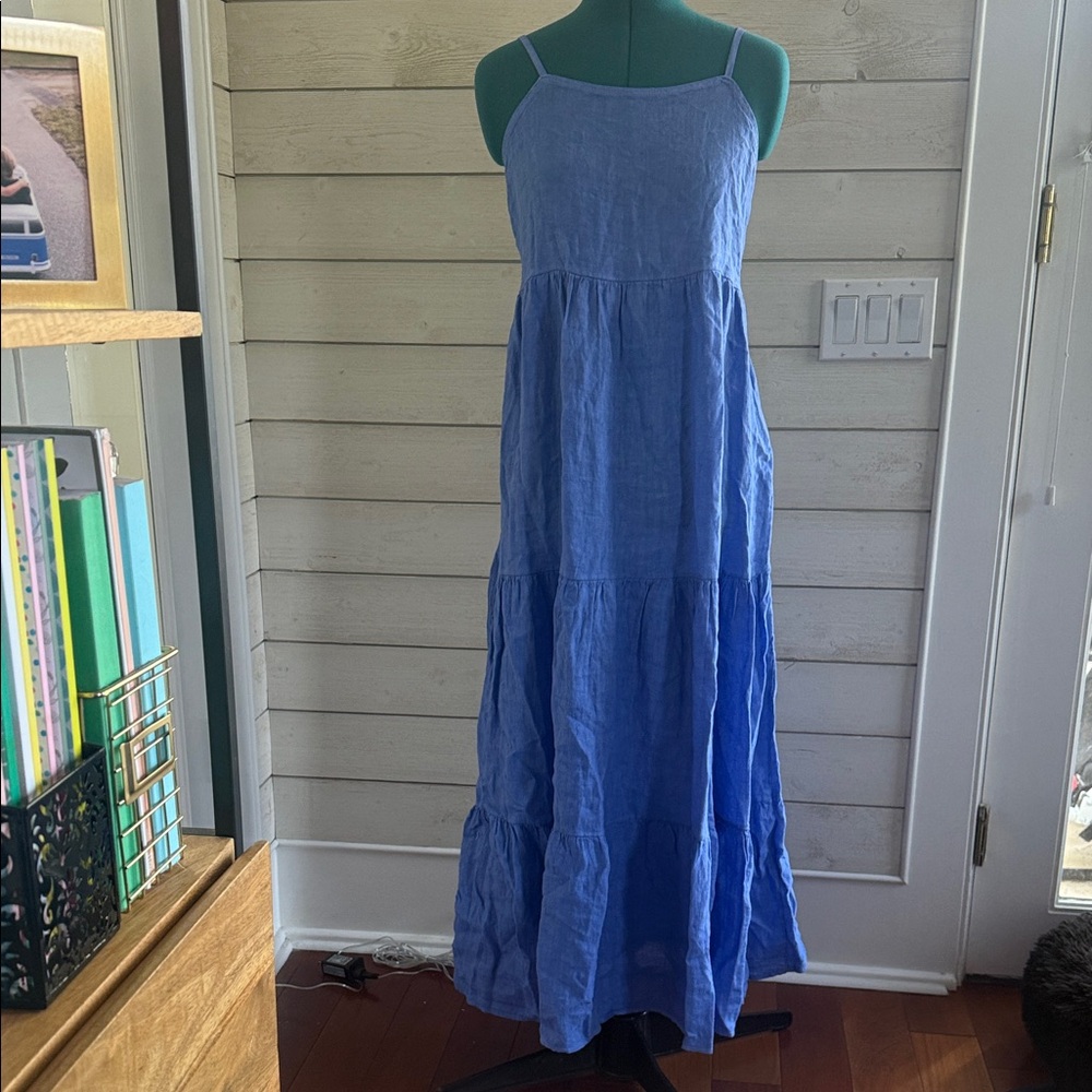 Beachwood linen Alma dress